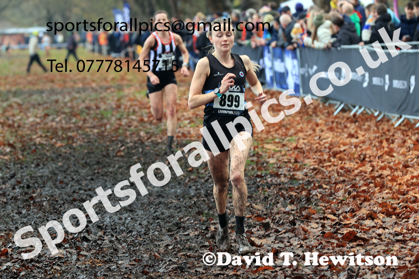 Senior Womens and Under-23s 2025 Liverpool Cross Challenge, Sefton Park, Saturday, November 22th. Photo: David T. Hewitson/Sports for All Pics